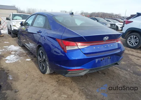 2023 Hyundai Elantra Sel from USA, damaged, VIN KMHLS4AG8PU587962